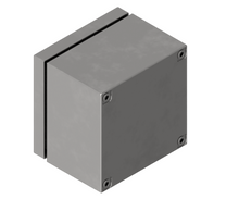 Load image into Gallery viewer, 316L Stainless Steel Terminal Box 150Hx150Wx120D - 1.2mm - with nutserts
