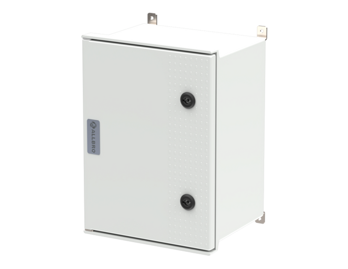 GRP Enclosure AllBrox 3, 350H x 250W x 200D with SMC Device Plate