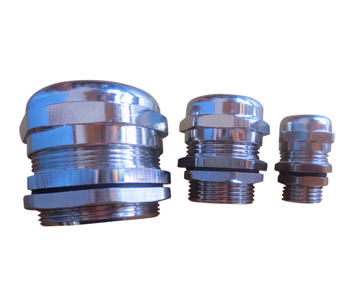 Cable Gland, Chrome - M32