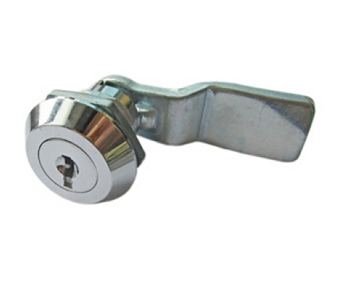 Chrome 1/4 Turn Coin Door Lock (92268 key)