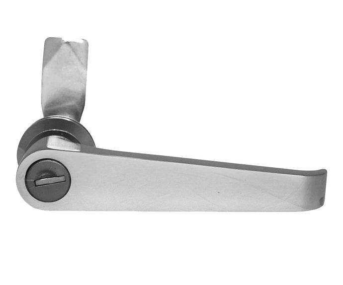 Chrome L-handle Door Lock (CL001 key)