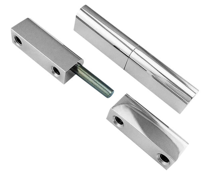 Chrome Pintle Hinge - 80x12mm