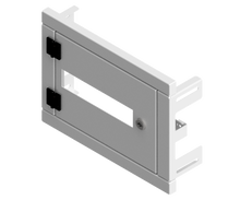 Load image into Gallery viewer, Mild Steel Powder Coated White IP3X Distribution Board Kit - 300x400-1H
