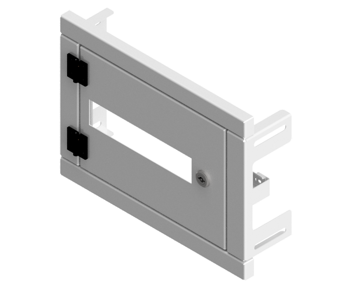 Mild Steel Powder Coated White IP3X Distribution Board Kit - 300x400-1H