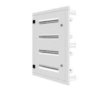 Load image into Gallery viewer, Mild Steel Powder Coated White IP3X Distribution Board Kit - 800x600-4H
