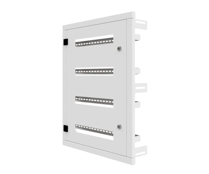 Mild Steel Powder Coated White IP3X Distribution Board Kit - 800x600-4H