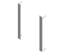 Load image into Gallery viewer, 12RU 19&quot; rack pair to fit 600x600 enclosure, Powder Coated
