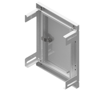 Load image into Gallery viewer, Mild Steel Escutcheon Kit Panel / Inner Door - IP3X, to fit 450x400 enclosure
