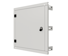 Load image into Gallery viewer, Mild Steel Escutcheon Kit Panel / Inner Door - IP3X, to fit 700x700 enclosure
