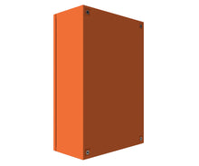 Load image into Gallery viewer, X15 Orange Powder Coated, Galvanised Mild Steel Enclosure 1000Hx600Wx250D - 1.5mm
