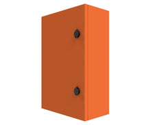 Load image into Gallery viewer, X15 Orange Powder Coated, Galvanised Mild Steel Enclosure 1200Hx800Wx300D - 1.5mm
