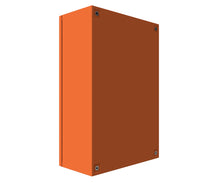 Load image into Gallery viewer, X15 Orange Powder Coated, Galvanised Mild Steel Enclosure 700Hx500Wx200D - 1.5mm
