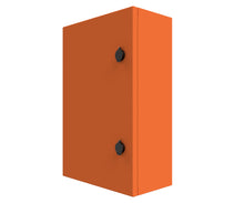 Load image into Gallery viewer, X15 Orange Powder Coated, Galvanised Mild Steel Enclosure 800Hx600Wx200D - 1.5mm
